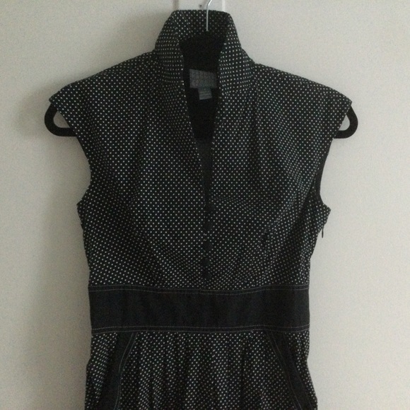 Retro 50’s Style Vintage Polka Dot Dress - Picture 2 of 3